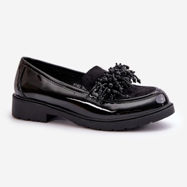 Women's Patent Loafers S.Barski HY369A Black 2