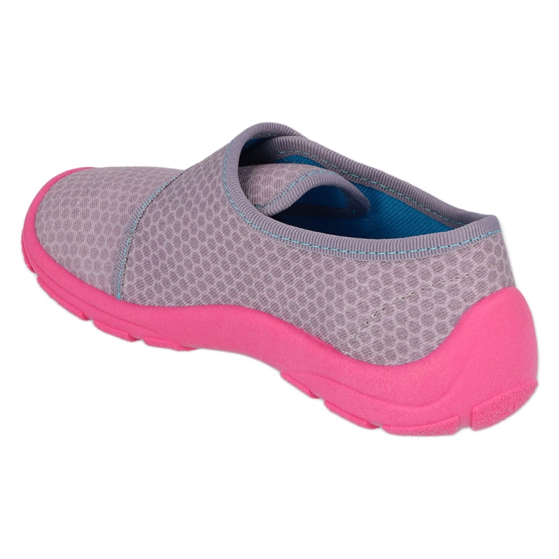 Befado Girls with Velcro 974Y528 gray/pink grey 2