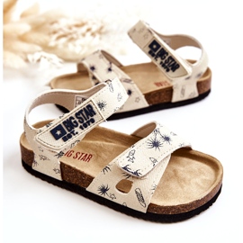 Children's sandals Big Star JJ374379 Beige white 4 Children's sandals Big Star JJ374379 Beige white 4