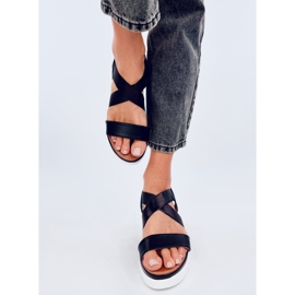 Caden Black wedge sandals 1 Caden Black wedge sandals 1