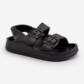 Children's Light Flip-Flops With Buckles Big Star NN374536 Black 2