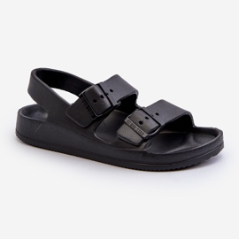 Children's Light Flip-Flops With Buckles Big Star NN374541 Black 2