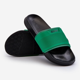 Light Men's Flip-Flops Big Star NN174693 Green 1