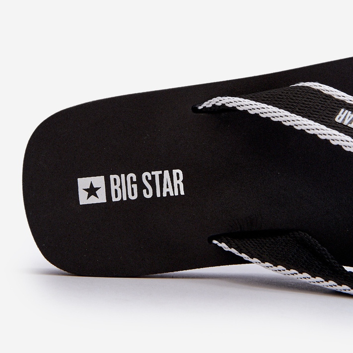 Big Star Men's Flip-Flops NN174621 Black 1