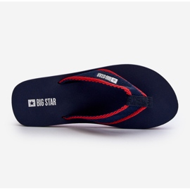Big Star Men's Flip-Flops NN174623 Navy Blue 2