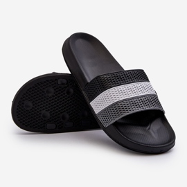 Classic Men's Flip-Flops With Straps Black Sylri 1