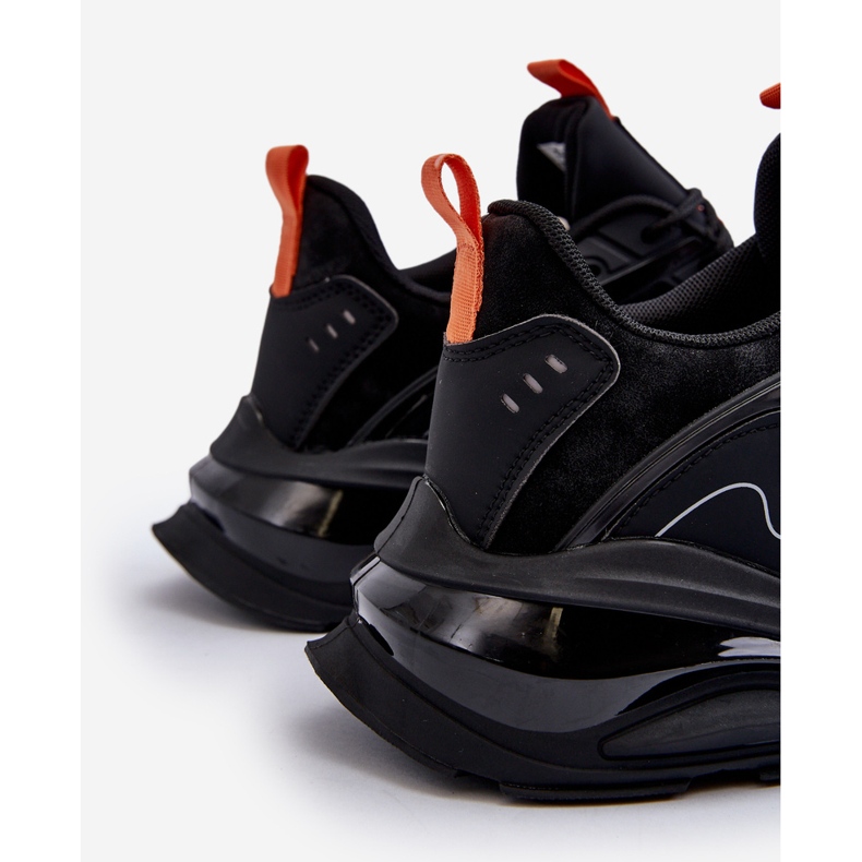 Men's Sneakers HI-POLY System Big Star Sports Shoes NN174382 Black 2