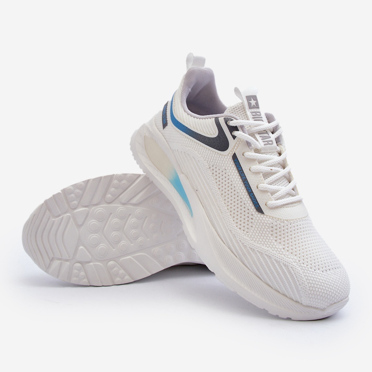 HI-POLY System Big Star Men's Sports Shoes NN174374 White 2 HI-POLY System Big Star Men's Sports Shoes NN174374 White 2