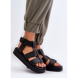Women's Sandals Big Star NN274071 Black 2
