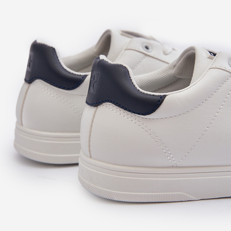 Men's Low Sneakers Eco Leather Big Star NN174282 White 1