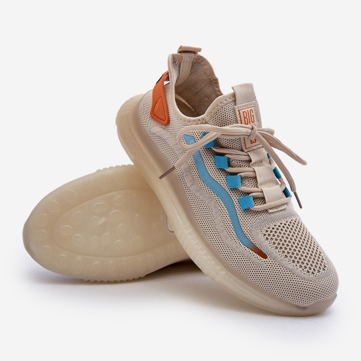 Men's Sports Shoes HI-POLY System Big Star NN174452 Beige 1