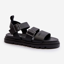 Women's Eco Leather Sandals Big Star NN274065 Black 1