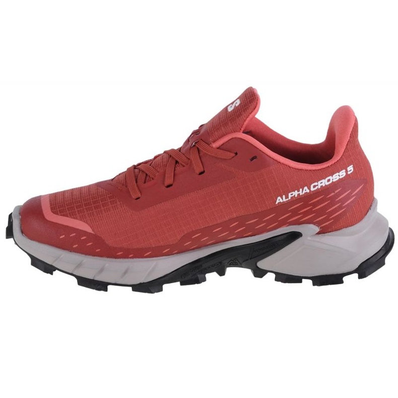 Salomon Alphacross 5 W running shoes 473136 brown 1