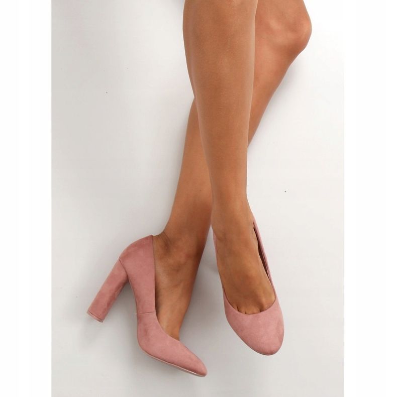 Pumps on an oval post le027p Pink 2