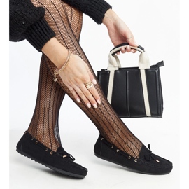 Black suede loafers by Aneesa 1 Black suede loafers by Aneesa 1