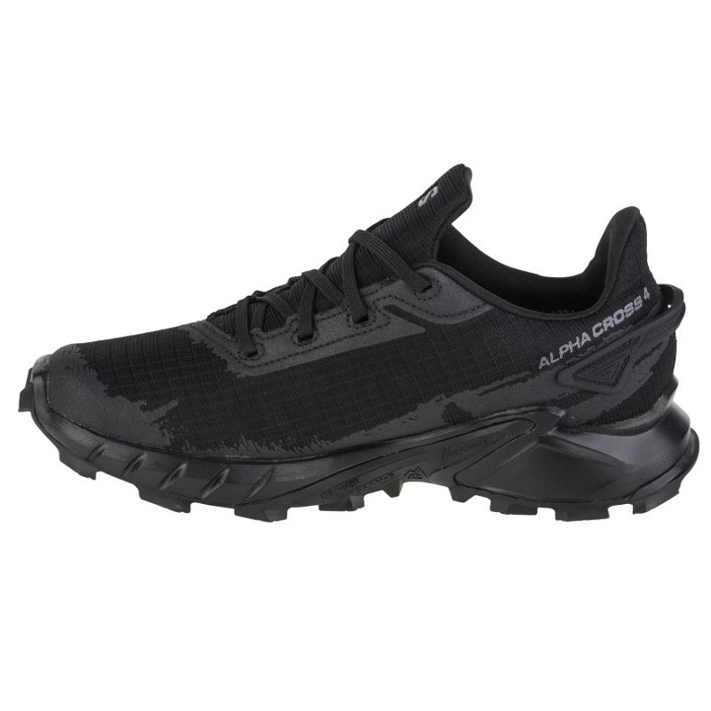 Salomon Alphacross 4 Gtx W 470641 running shoes black 1