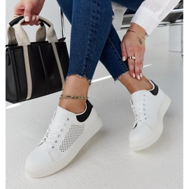 White openwork Semhar sneakers 1