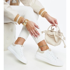 White Ariam platform sneakers 1