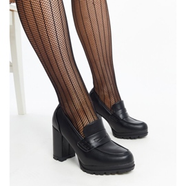 Black Sauda high-heeled shoes 1