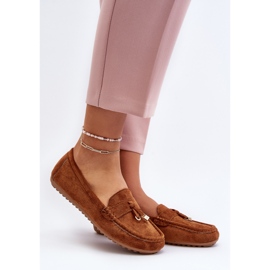 Women's Suede Classic Camel Ontala Moccasins brown 1 Women's Suede Classic Camel Ontala Moccasins brown 1