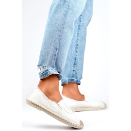 Classic white women's espadrilles 1