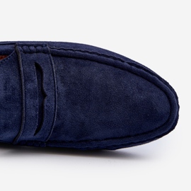 Mckeylor Men's Eco Suede Moccasins, Navy Blue 2 Mckeylor Men's Eco Suede Moccasins, Navy Blue 2