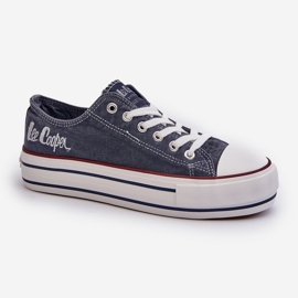 Women's Sneakers With a Thick Sole Lee Cooper LCW-24-31-2220 Navy Blue 2
