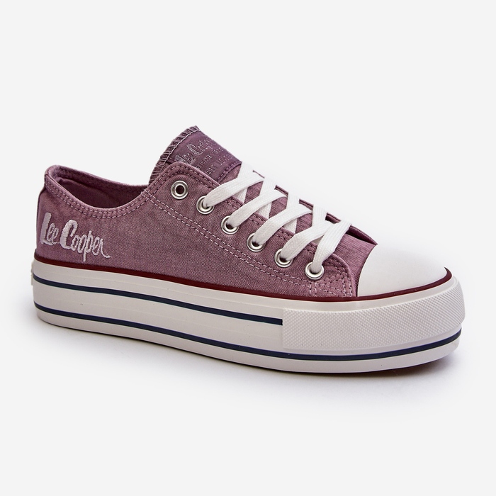 Women's Sneakers With a Thick Sole Lee Cooper LCW-24-31-2219 Purple violet 2 Women's Sneakers With a Thick Sole Lee Cooper LCW-24-31-2219 Purple violet 2
