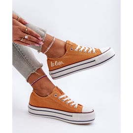 Women's Sneakers With a Thick Sole Lee Cooper LCW-24-31-2216 Orange 2