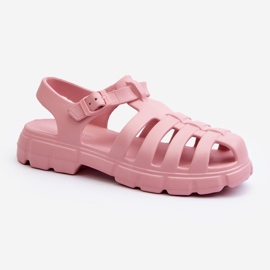 Women's Foam Roman Sandals Pink Gasaria 2 Women's Foam Roman Sandals Pink Gasaria 2