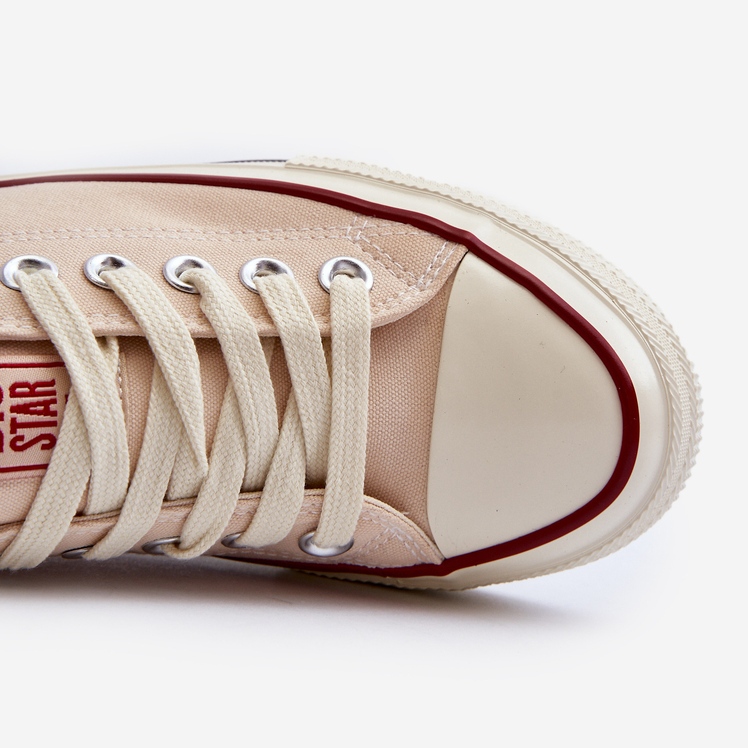 Women's Low Sneakers Big Star NN274272 Beige 1