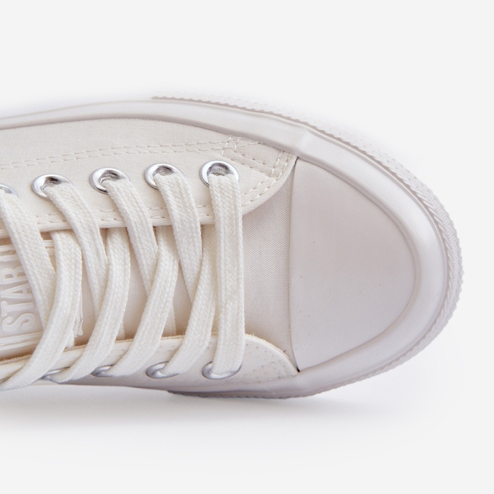 Classic Women's Sneakers Big Star NN274285 White 1 Classic Women's Sneakers Big Star NN274285 White 1