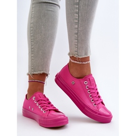 Classic Women's Sneakers Big Star NN274290 Fuchsia pink 2 Classic Women's Sneakers Big Star NN274290 Fuchsia pink 2