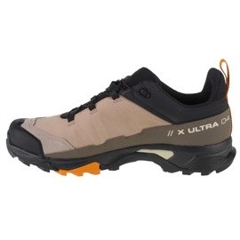 Salomon X Ultra 4 Leather Gtx shoes 414534 beige 1