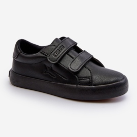 Children's Velcro Sneakers Big Star NN374006 Black 1