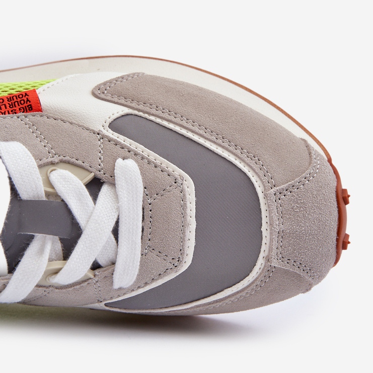 Men's Sports Sneakers Memory Foam System Big Star NN174344 Gray grey 1