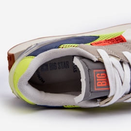 Men's Sports Sneakers Memory Foam System Big Star NN174344 Gray grey 2