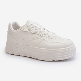 Women's Platform Sneakers White Axivana 2