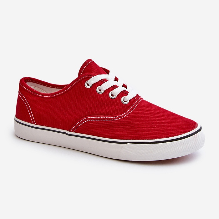 Classic Red Olvali Women's Sneakers 1