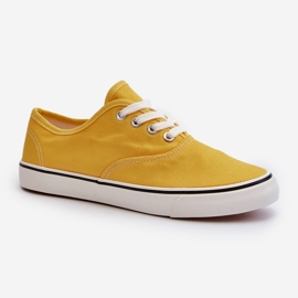 Women's Classic Yellow Sneakers Sneakers Olvali 1