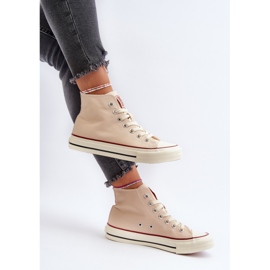 Women's High Sneakers Big Star NN274278 Beige 1