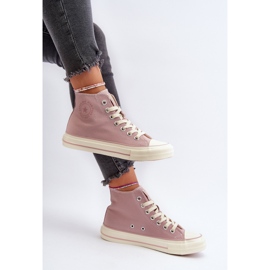 Women's High Sneakers Big Star NN274277 Pink 2