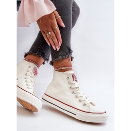 Women's High Sneakers Big Star NN274276 White 1 Women's High Sneakers Big Star NN274276 White 1