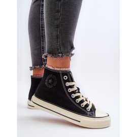 Women's High Sneakers Big Star NN274283 Black 2