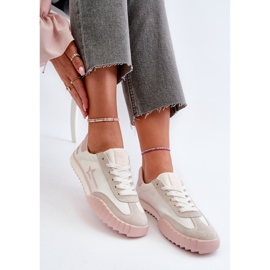 Women's Low Sneakers Big Star NN274868 Pink 2
