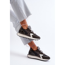 Women's Sneakers on the Memory Foam System Big Star Platform NN274683 Black 1