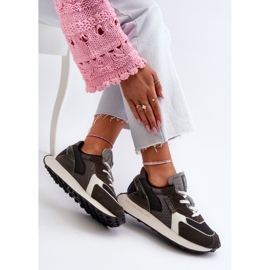 Women's Sneakers on the Memory Foam System Big Star Platform NN274683 Black 2