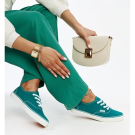 Green classic Erla sneakers 1