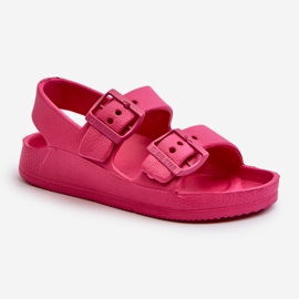 Light Children's Sandals With Buckles Big Star NN374540 Fuchsia pink 2