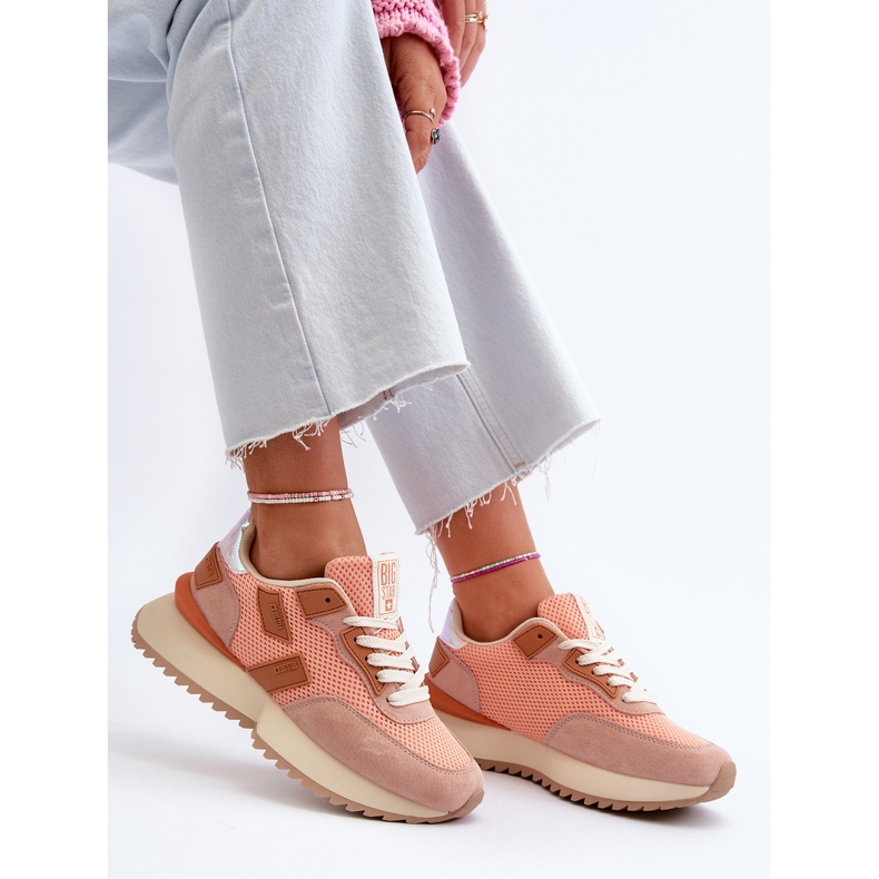 Big Star Women's Sneakers NN274976 Orange 2